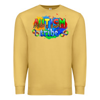 Antique Gold autısm tribe Premium Sweatshirt - AdoDesignShop