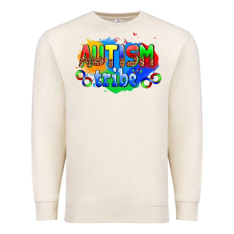Autısm Tribe Premium Sweatshirt by AdoDesignShop | Teevron