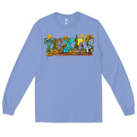 Colony Blue texas Long Sleeve Tee - texasbilliewilder