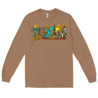 Toasted Coconut texas Long Sleeve Tee - texasbilliewilder