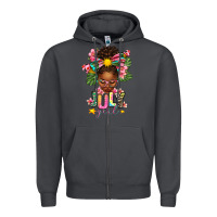 Smoke july girl afro woman summer Zipper Hoodie - texasbilliewilder