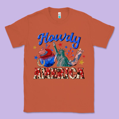 Classic Tee howdy america western