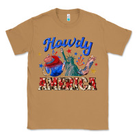 Toasted Coconut howdy america western Classic Tee - texasbilliewilder