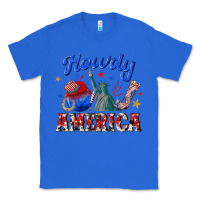 True Royal howdy america western Classic Tee - texasbilliewilder