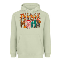 Matcha thankful mama pig Heavyweight Hoodie - RacoonDesign
