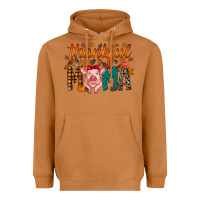 Meerkat thankful mama pig Heavyweight Hoodie - RacoonDesign