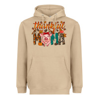 Mushroom thankful mama pig Heavyweight Hoodie - RacoonDesign