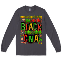 Smoke unapologetically pretty black and educated cna zillion Long Sleeve Tee - Zillion Design Studio