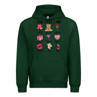 Forest Green god says i am valentine's day Urban Hoodie - MaliasSmallBusiness