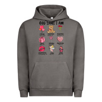 Pigment Tornado god says i am valentine's day Urban Hoodie - MaliasSmallBusiness