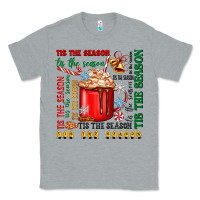 Heather Grey tis the season Classic Tee - Zillion Design Studio