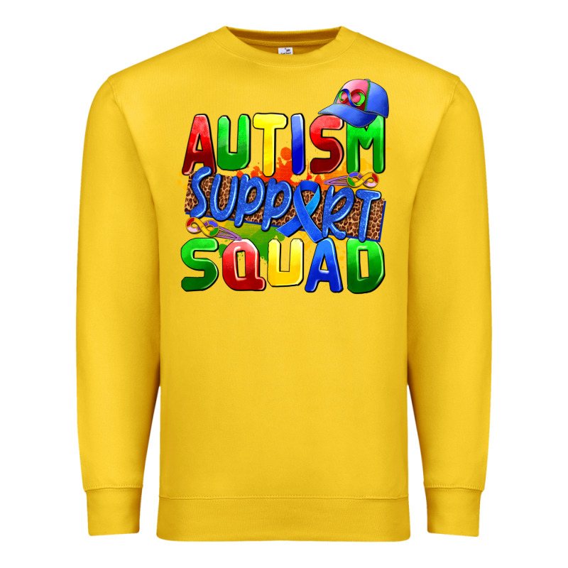 Autısm Support Squad Premium Sweatshirt by AdoDesignShop | Teevron