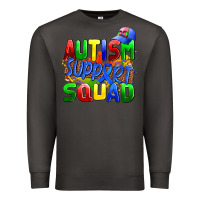 Smoke autısm support squad Premium Sweatshirt - AdoDesignShop