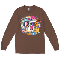 Chestnut i hook it up  sewing Long Sleeve Tee - Zillion Design Studio