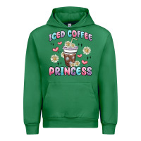Emerald iced coffee princess Urban Hoodie - MaliasSmallBusiness