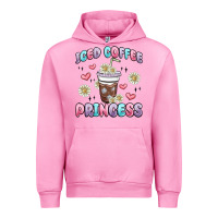 Fuchsia Pink iced coffee princess Urban Hoodie - MaliasSmallBusiness