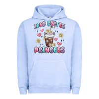 Pigment Grape Ice iced coffee princess Urban Hoodie - MaliasSmallBusiness