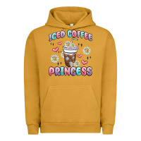 Pigment Peanut Butter iced coffee princess Urban Hoodie - MaliasSmallBusiness