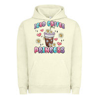 Pigment Pistachio iced coffee princess Urban Hoodie - MaliasSmallBusiness