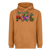 Meerkat life is better İn the pool Heavyweight Hoodie - CowhideDigitalArt