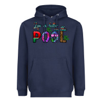 Navy life is better İn the pool Heavyweight Hoodie - CowhideDigitalArt