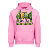 Fuchsia Pink here for the shenanigans Urban Hoodie - MaliasSmallBusiness