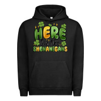 Pigment Black here for the shenanigans Urban Hoodie - MaliasSmallBusiness