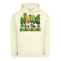 Pigment Pistachio here for the shenanigans Urban Hoodie - MaliasSmallBusiness