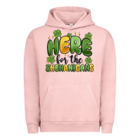 Pigment Salmon here for the shenanigans Urban Hoodie - MaliasSmallBusiness