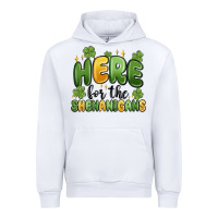 White here for the shenanigans Urban Hoodie - MaliasSmallBusiness