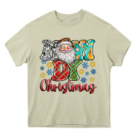 Mossy How Dy Christmas Heavy Core Tee - CowhideDigitalArt