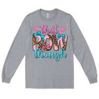 Heather Grey that bow though Long Sleeve Tee - texasbilliewilder