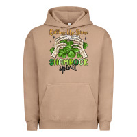 Pigment Burro rolling up some shamrock spirit Urban Hoodie - MaliasSmallBusiness