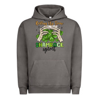 Pigment Tornado rolling up some shamrock spirit Urban Hoodie - MaliasSmallBusiness
