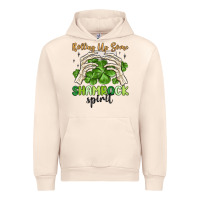 Sandshell rolling up some shamrock spirit Urban Hoodie - MaliasSmallBusiness