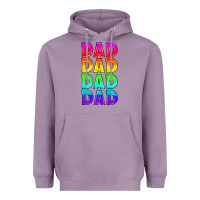 Lavender lgbtq dad Heavyweight Hoodie - HRA Design Shop