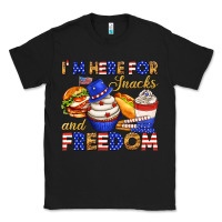 Black i m here for snacks and freedom Classic Tee - texasbilliewilder