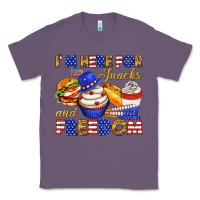 Lavender i m here for snacks and freedom Classic Tee - texasbilliewilder