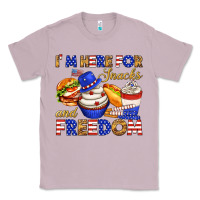 Lilac i m here for snacks and freedom Classic Tee - texasbilliewilder
