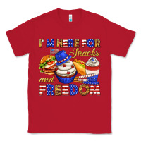 Red i m here for snacks and freedom Classic Tee - texasbilliewilder