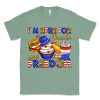 Sage i m here for snacks and freedom Classic Tee - texasbilliewilder