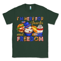 Sports Green i m here for snacks and freedom Classic Tee - texasbilliewilder