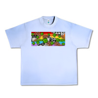 Grape Ice Western St. Patrick's Day Shamrock Rainbow Urban Heavy Tee - Artiststas