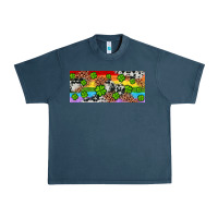 Midnight Navy Western St. Patrick's Day Shamrock Rainbow Urban Heavy Tee - Artiststas
