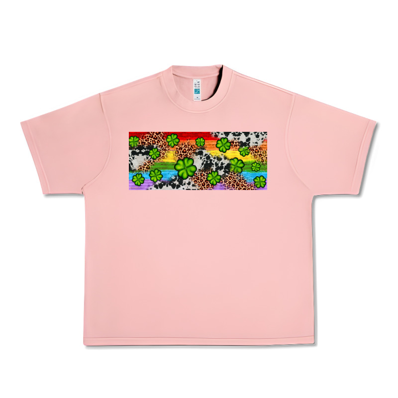 Western St. Patrick's Day Shamrock Rainbow Urban Heavy Tee by Artiststas | Teevron