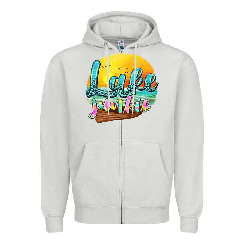Lake Junkie Zipper Hoodie by texasbilliewilder | Teevron