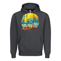Smoke lake junkie Zipper Hoodie - texasbilliewilder