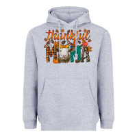 Heather Grey thankful mama sheep Heavyweight Hoodie - RacoonDesign