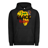 Pigment Black i am black history Urban Hoodie - MaliasSmallBusiness