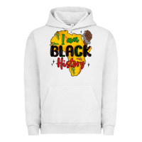 Pigment Lunar Rock i am black history Urban Hoodie - MaliasSmallBusiness